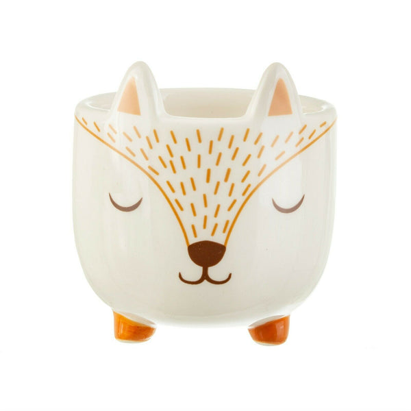 Sass and Belle Mini Woodland Fox Planter Gift Decor Home Plant Flowerpot