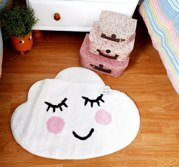 Sass & Belle Cotton Rugs Kids Childrens Bedroom Rugs Carpets Nursery Decor Gift