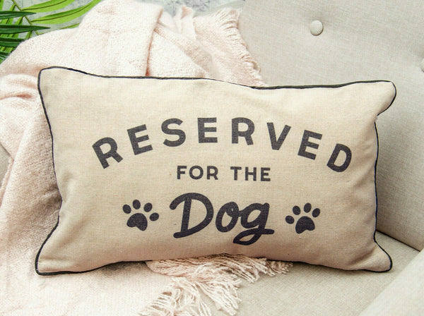 Sass & Belle Reserved For Dog Decorative Cushions Cover & Hollow Fibre Inner